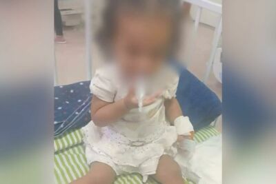 Imagem da notícia Bebê morta após ser estuprada pelo pai em Camapuã teve larvas na traqueostomia dias antes do crime